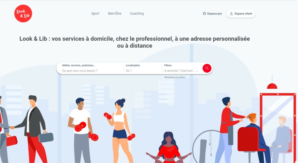 Services à domicile près de chez vous avec Look & Lib