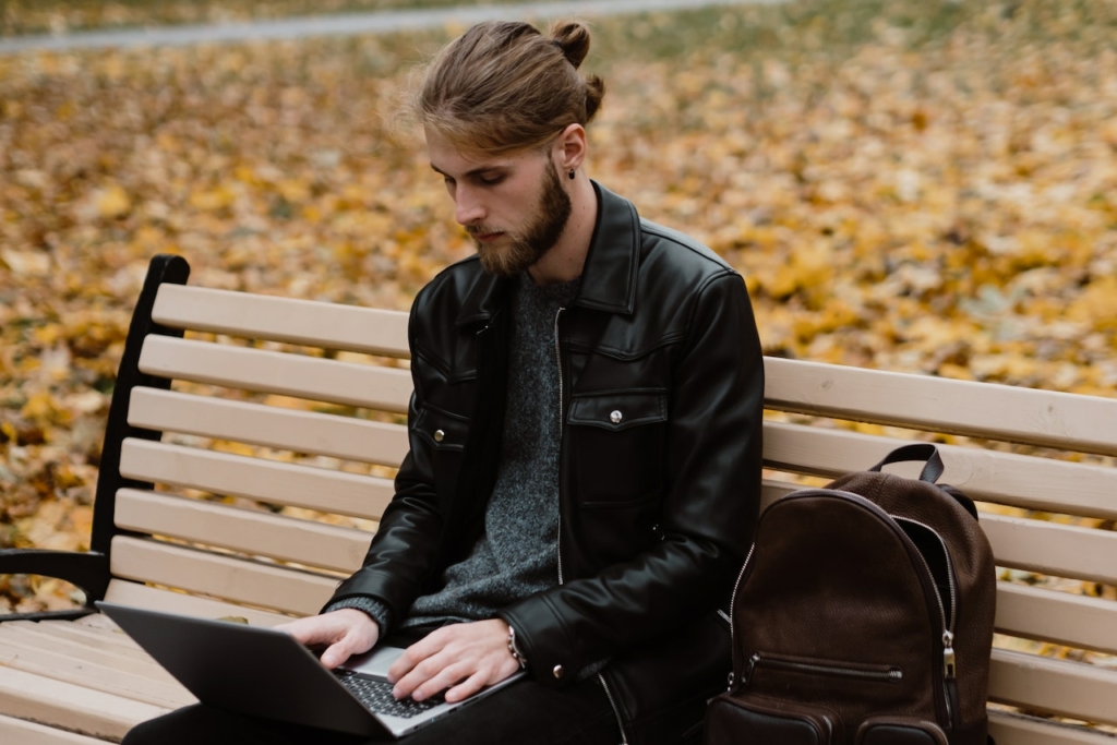 Sac à dos en cuir pour homme