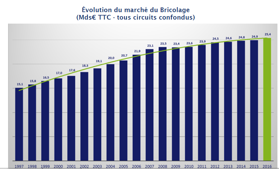 Quel est le futur du marché du bricolage en France